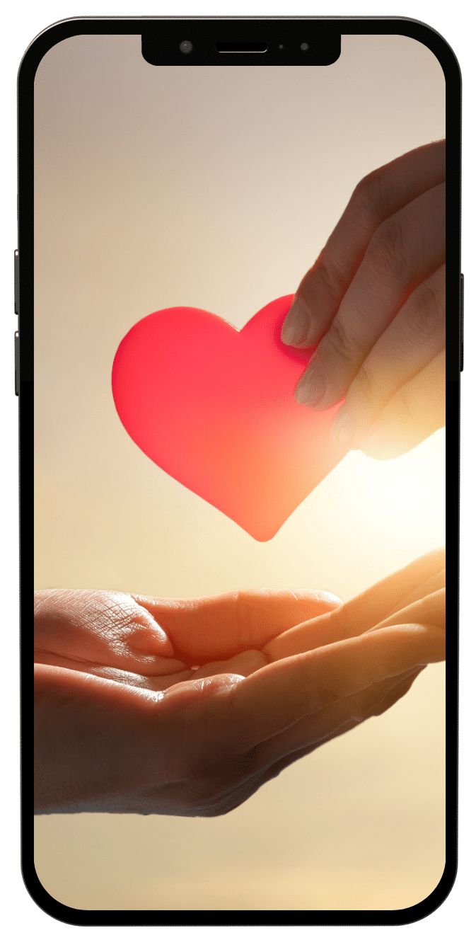 Charity Phone Mockup