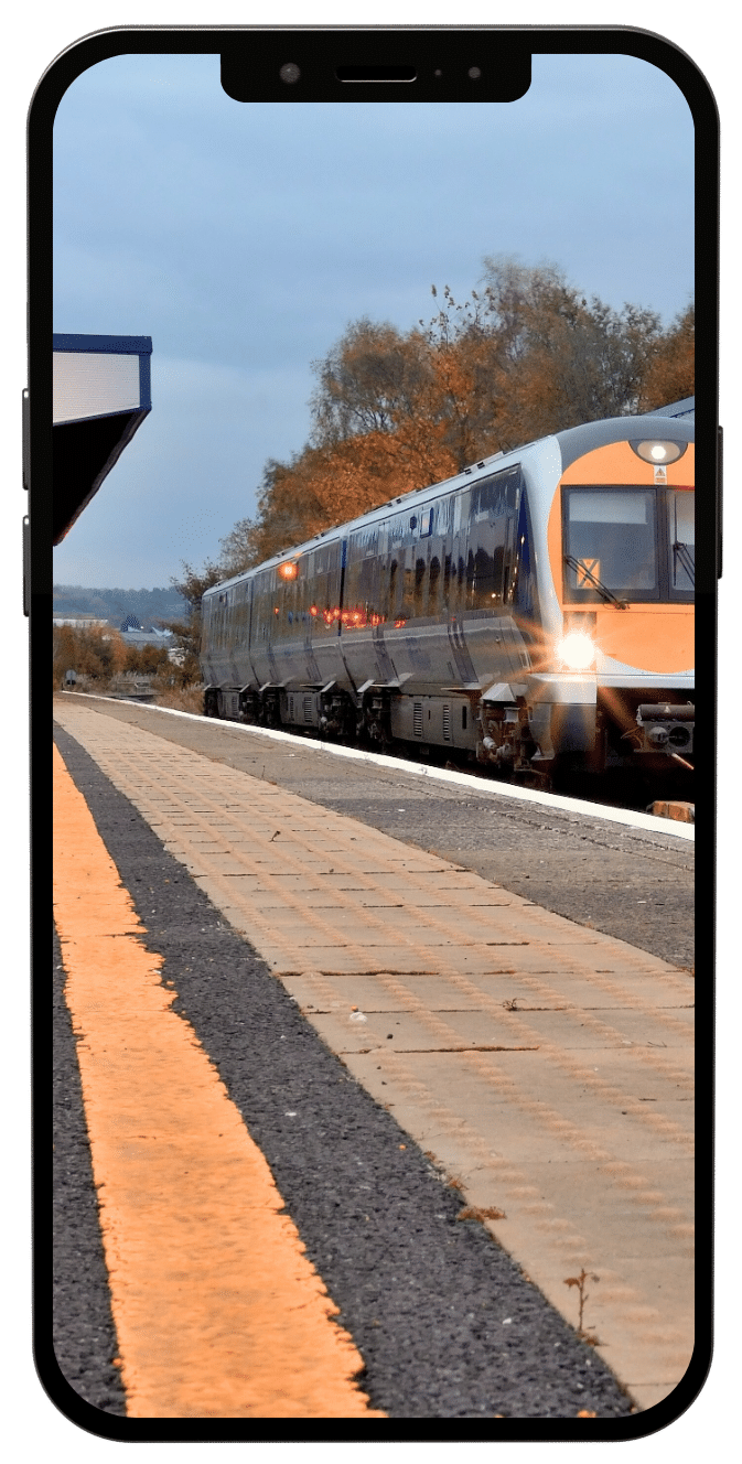 Train Operator Case Study Mockup