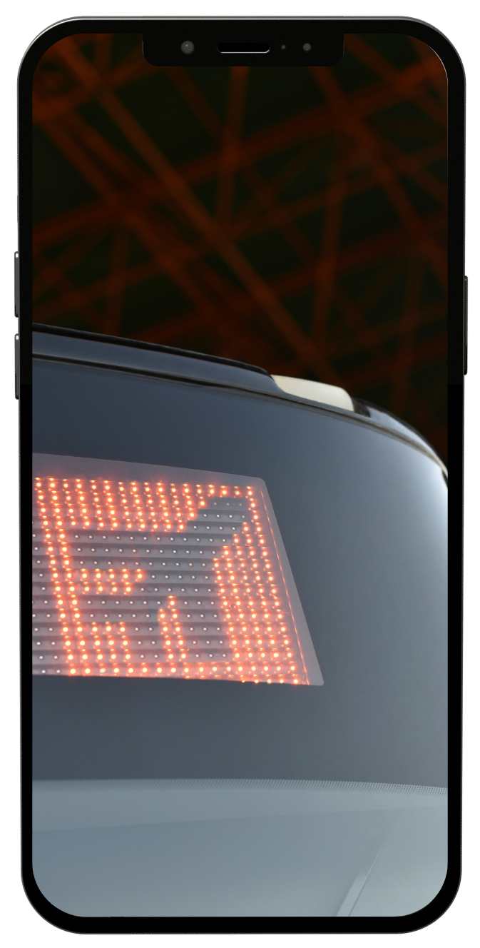 Airport Buses Phone Mockup